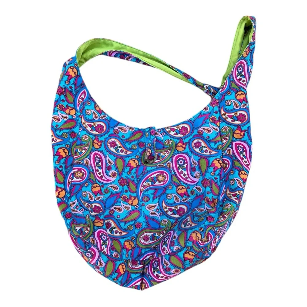 Arizona Jean Company Blue Paisley Hobo Bag